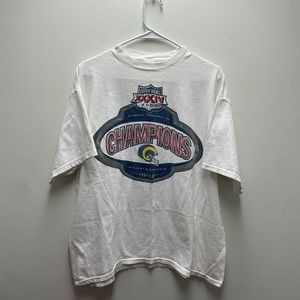 2000 vintage Rams Super bowl Tee